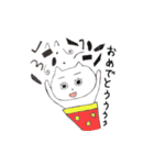 へんなまゆげのねこだよ（個別スタンプ：23）