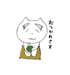 へんなまゆげのねこだよ（個別スタンプ：30）