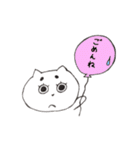 へんなまゆげのねこだよ（個別スタンプ：39）