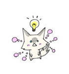 タヌキみたいなネコのぽんちゃん（個別スタンプ：16）