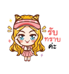 millionaire girl:online shop For seller（個別スタンプ：21）