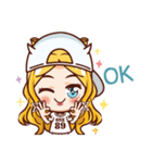 millionaire girl:online shop For seller（個別スタンプ：33）