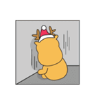 Adorable Reindeer Likes Gift（個別スタンプ：18）