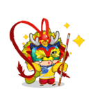 Tepa ＆ Zilong（個別スタンプ：25）