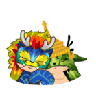 Tepa ＆ Zilong（個別スタンプ：32）