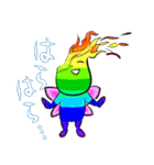 レインボー妖精（個別スタンプ：33）