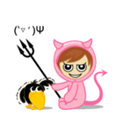 Meow T ＆ Jojo（個別スタンプ：18）