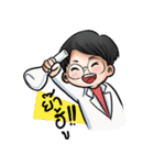 Professor ＆ Robo-Meow（個別スタンプ：6）