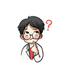Professor ＆ Robo-Meow（個別スタンプ：12）