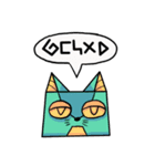 Professor ＆ Robo-Meow（個別スタンプ：32）