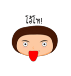 Mole Girl ＆ Big Head（個別スタンプ：29）