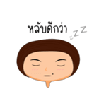 Mole Girl ＆ Big Head（個別スタンプ：38）