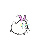 move your rabbit（個別スタンプ：14）