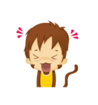 A Little Monkey "Saru"（個別スタンプ：26）