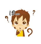 A Little Monkey "Saru"（個別スタンプ：27）