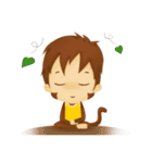 A Little Monkey "Saru"（個別スタンプ：37）