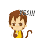 A Little Monkey "Saru"（個別スタンプ：39）