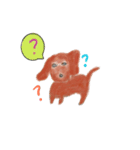 MilkTea dog（個別スタンプ：6）