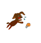 MilkTea dog（個別スタンプ：8）