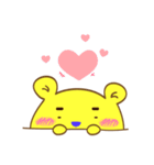 Blue nose bear（個別スタンプ：8）