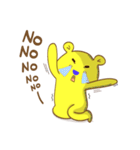 Blue nose bear（個別スタンプ：16）