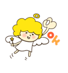 スイートデコレーション 天使スタンプ（個別スタンプ：8）