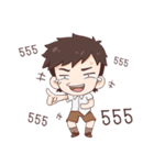 I am a student（個別スタンプ：4）