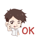 I am a student（個別スタンプ：10）