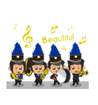 We're Marching Band Team (ENGLISH)（個別スタンプ：31）