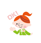エー子ちゃんとジー太くん（個別スタンプ：5）