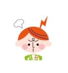 エー子ちゃんとジー太くん（個別スタンプ：11）