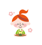 エー子ちゃんとジー太くん（個別スタンプ：32）