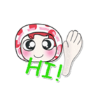 Hi！ My name is Haka.^_^（個別スタンプ：4）