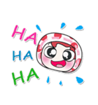 Hi！ My name is Haka.^_^（個別スタンプ：13）