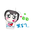 Hello！！ My name is Tamama. Love you.^_^（個別スタンプ：9）