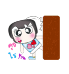 Hello！！ My name is Tamama. Love you.^_^（個別スタンプ：15）