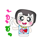 Hello！！ My name is Tamama. Love you.^_^（個別スタンプ：18）