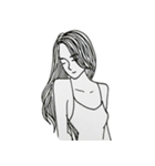 womanly（個別スタンプ：21）