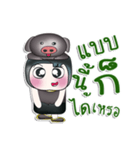 Mr. Himura. Love Pig. ^_^（個別スタンプ：31）