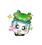 Hi！ Mr. Yamamoto. Love crocodile.^__^（個別スタンプ：19）