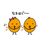 びわりん＆びわすけ【敬語・家族トーク編】（個別スタンプ：12）