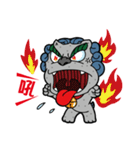 little stone lion（個別スタンプ：6）