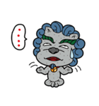 little stone lion（個別スタンプ：13）