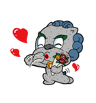 little stone lion（個別スタンプ：22）
