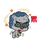 little stone lion（個別スタンプ：35）