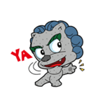 little stone lion（個別スタンプ：36）