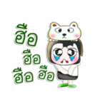 Mr. Minoru. I love bear. ^___^！！（個別スタンプ：17）