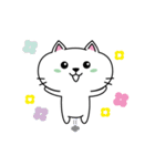 A little white cat - Mina（個別スタンプ：3）
