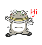 Cunning frog expression diagram VII（個別スタンプ：4）