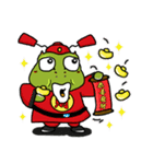 Cunning frog expression diagram VII（個別スタンプ：15）